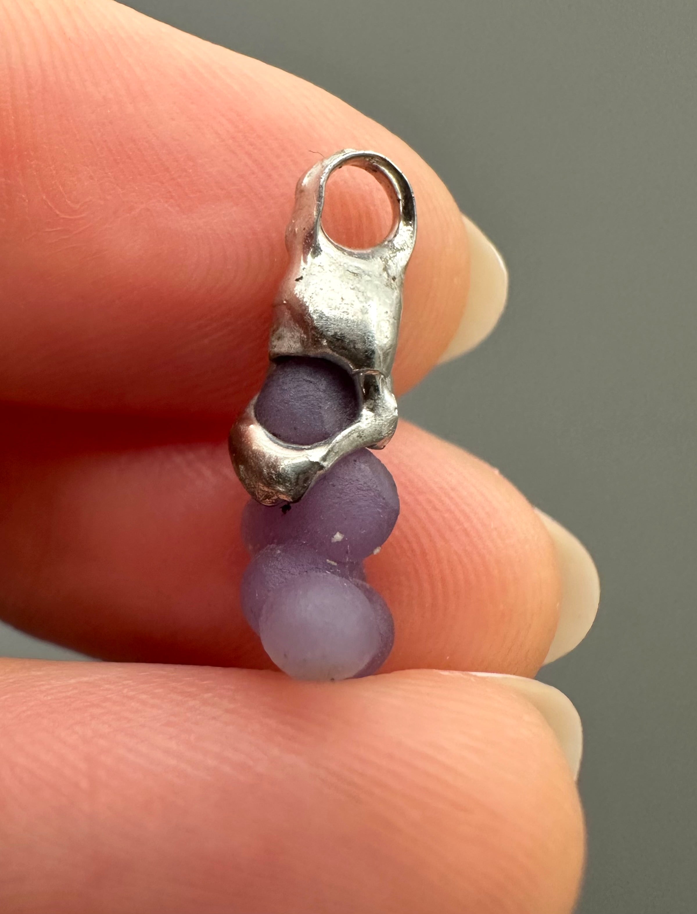 Grape chalcedony pendant - P/HCH51