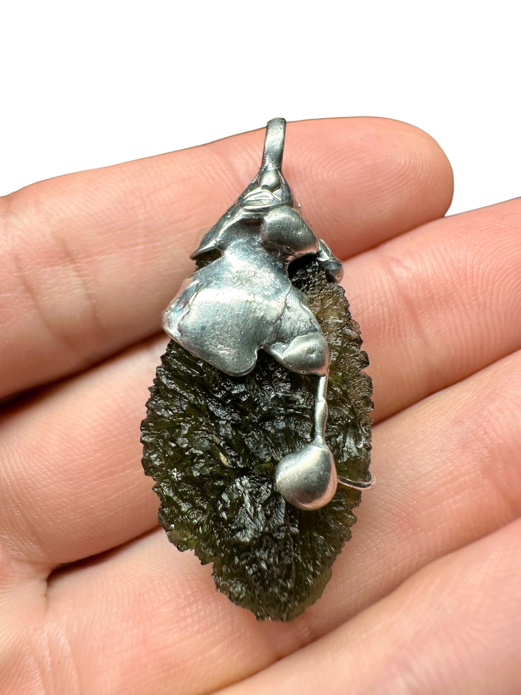 Moldavite pendant - P/V110