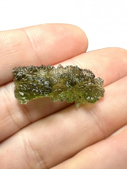 Moldavite Grezza – Maly Chlum – 2,4g - V407