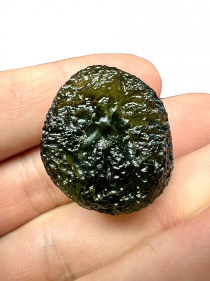 Moldavite Grezza – Chlum nad Malsi – 9,5g - V403