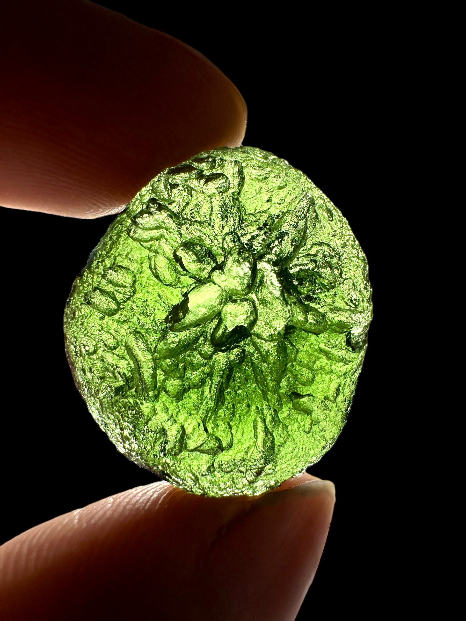 Moldavite – Chlum nad Malsi – 9,5g - V2055
