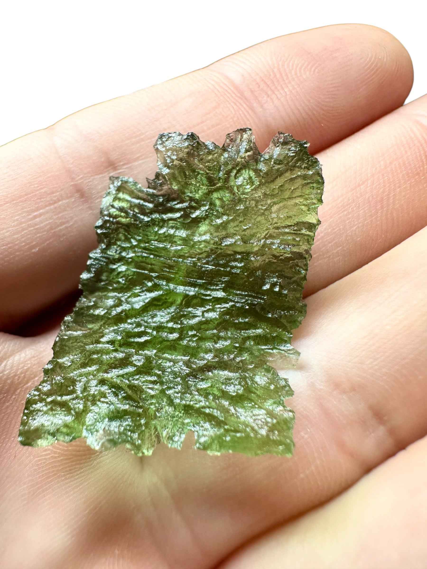 Moldavite – Vrabce – Vrubice – 5g - V2383