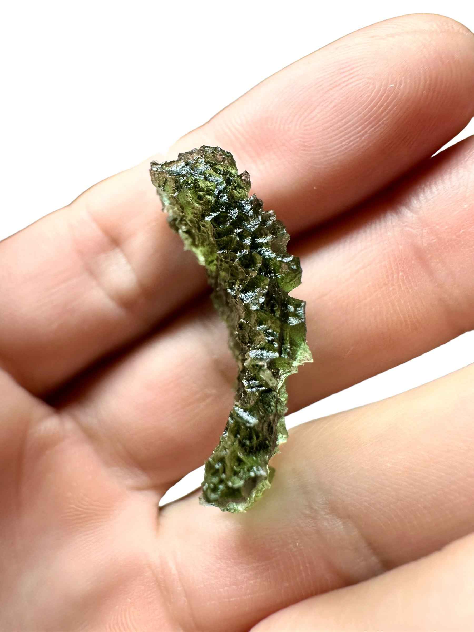 Moldavite – Vrabce – Vrubice – 5g - V2383