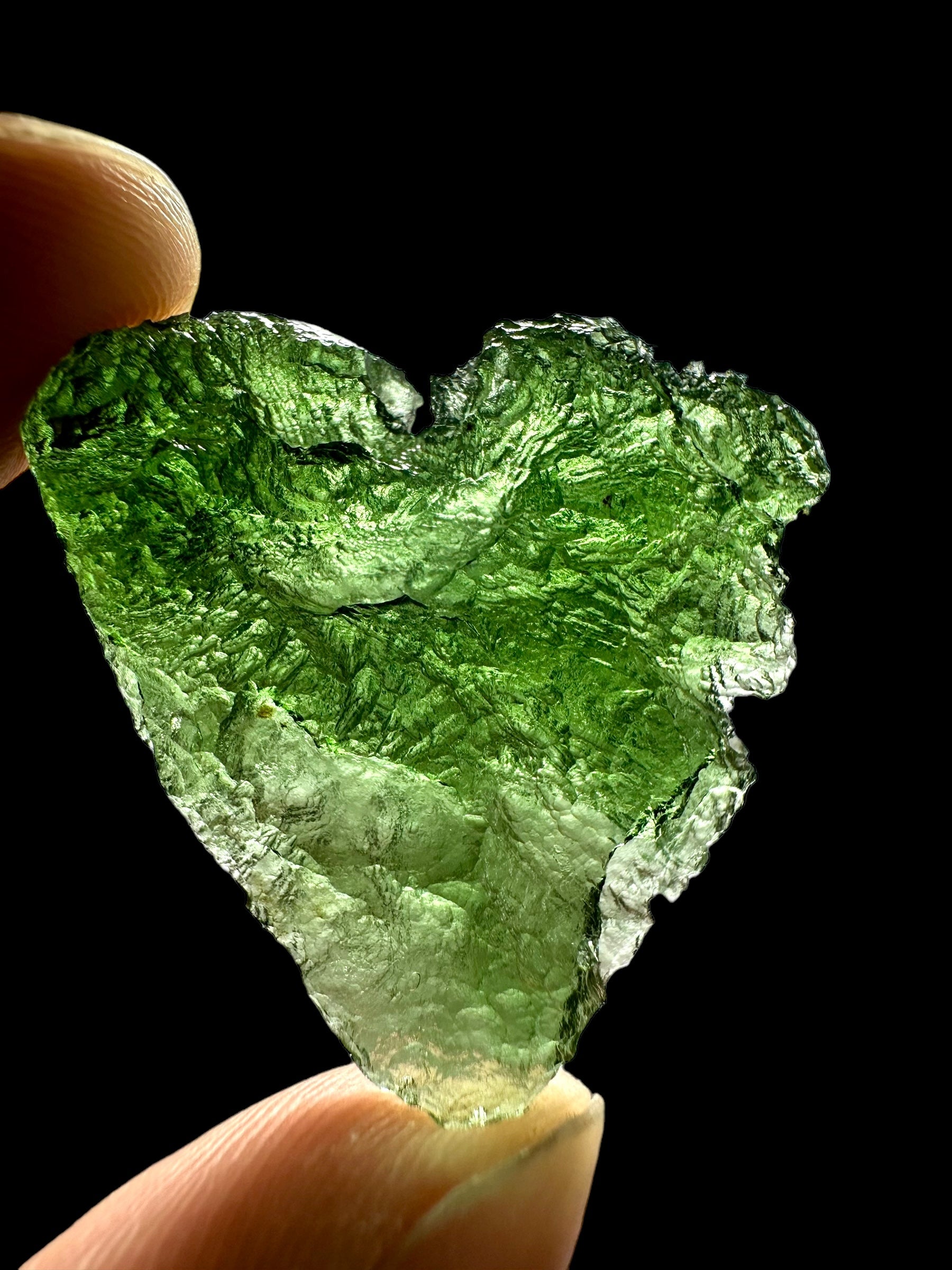 Moldavite – Locenice za jimkou – 7,7g - V1862