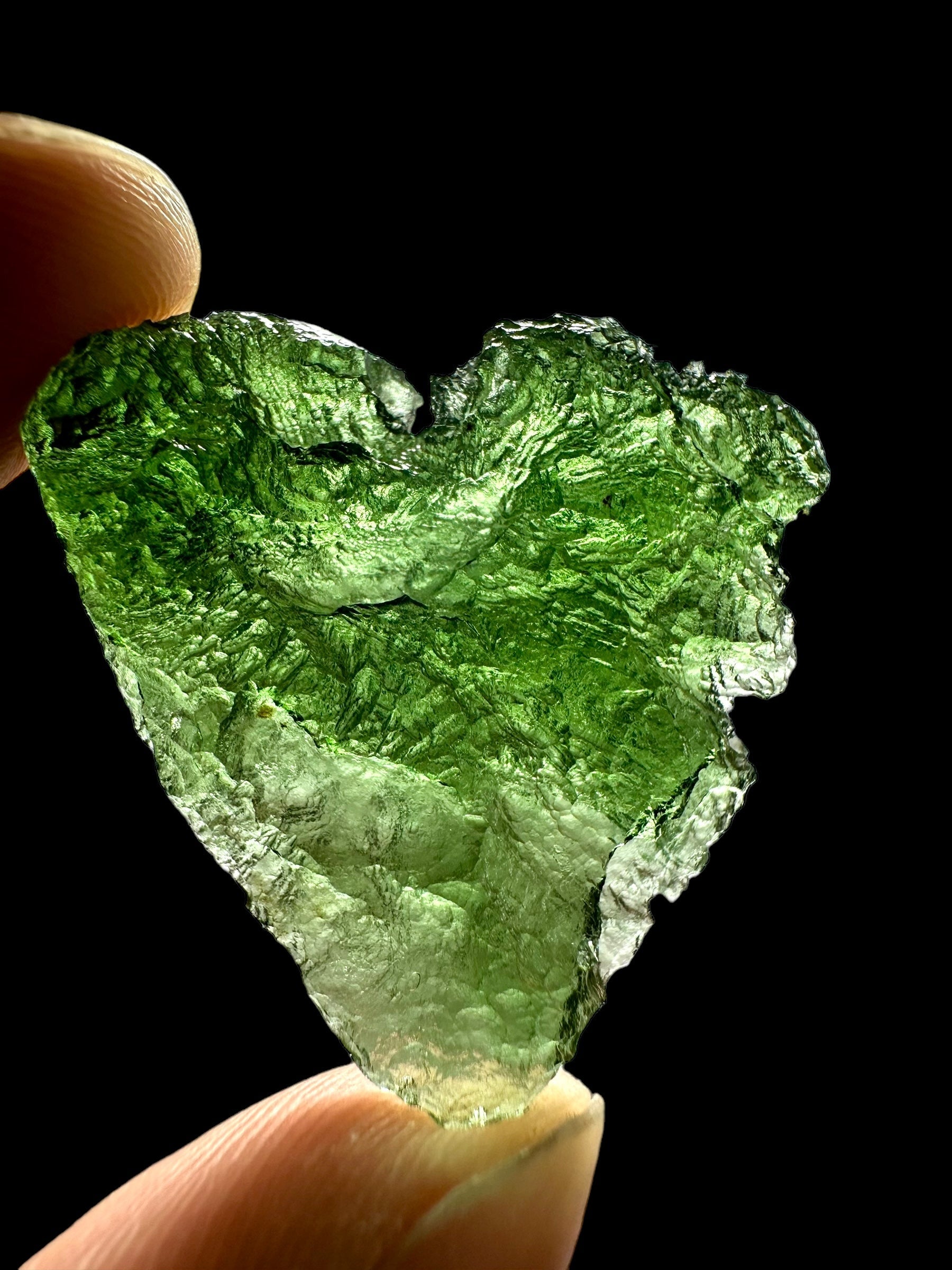 Moldavite – Locenice za jimkou – 7,7g - V1862
