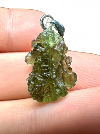 Pendente in Argento con Moldavite - SP/V131