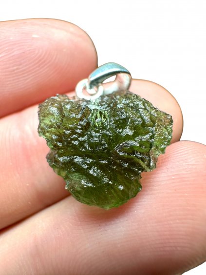 Pendente in Argento con Moldavite - SP/V134