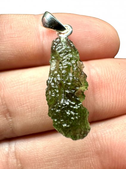 Pendente in Argento con Moldavite - SP/V137