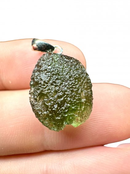 Pendente in Argento con Moldavite - SP/V143