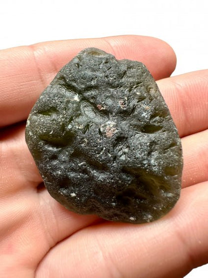 Moldavite Grezza – Dasny – 15,1g - V109-10