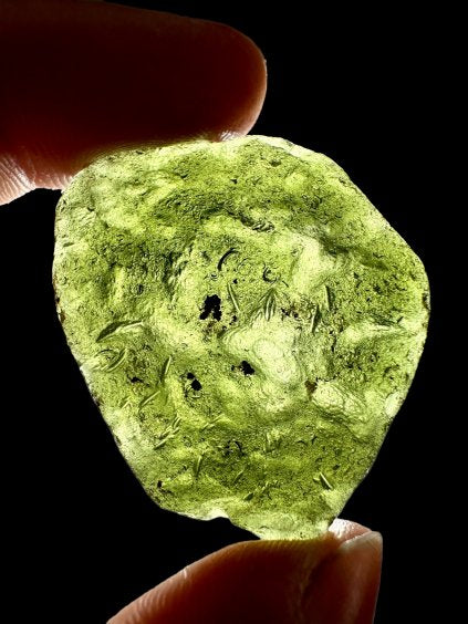 Moldavite Grezza – Dasny – 15,1g - V109-10