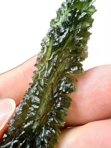 Moldavite Grezza – Besednice Jezkovna – 19,4g - V066-7