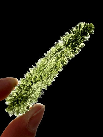 Moldavite Grezza – Besednice Jezkovna – 19,4g - V066-7