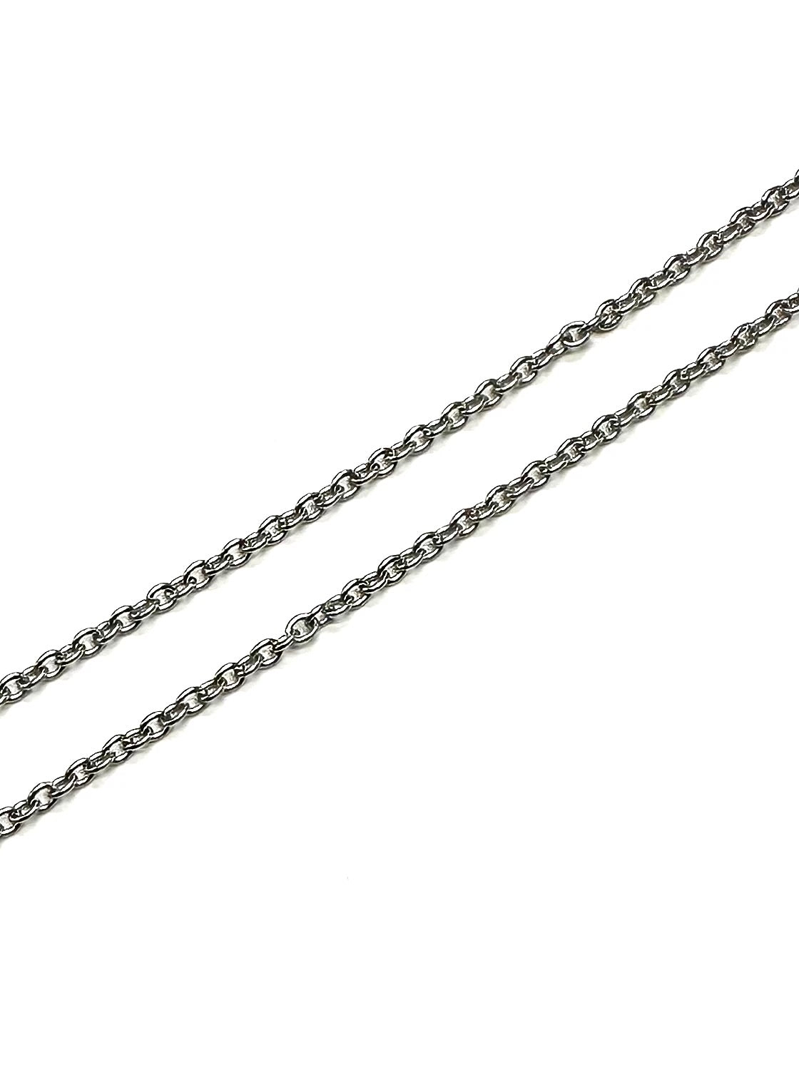 Chain made of surgical steel 55 cm, width 2,5 x 2 mm