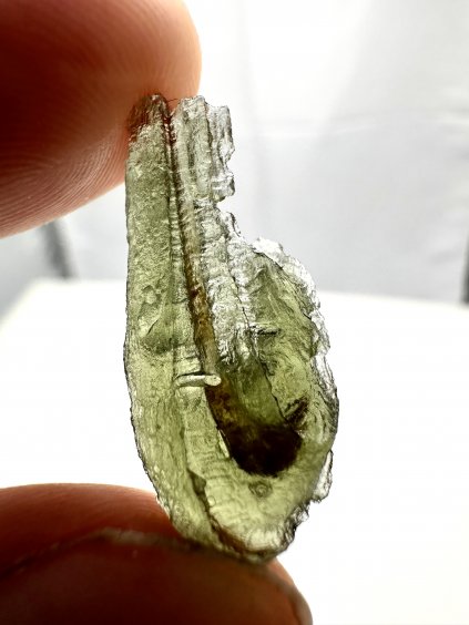 Moldavite Grezza – Jakule – 1,4g - V216