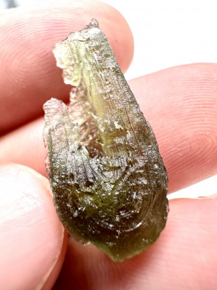 Moldavite Grezza – Jakule – 1,4g - V216