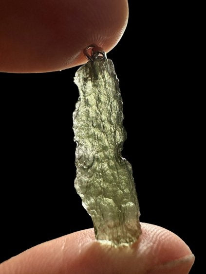 Pendente in Moldavite - P/V165