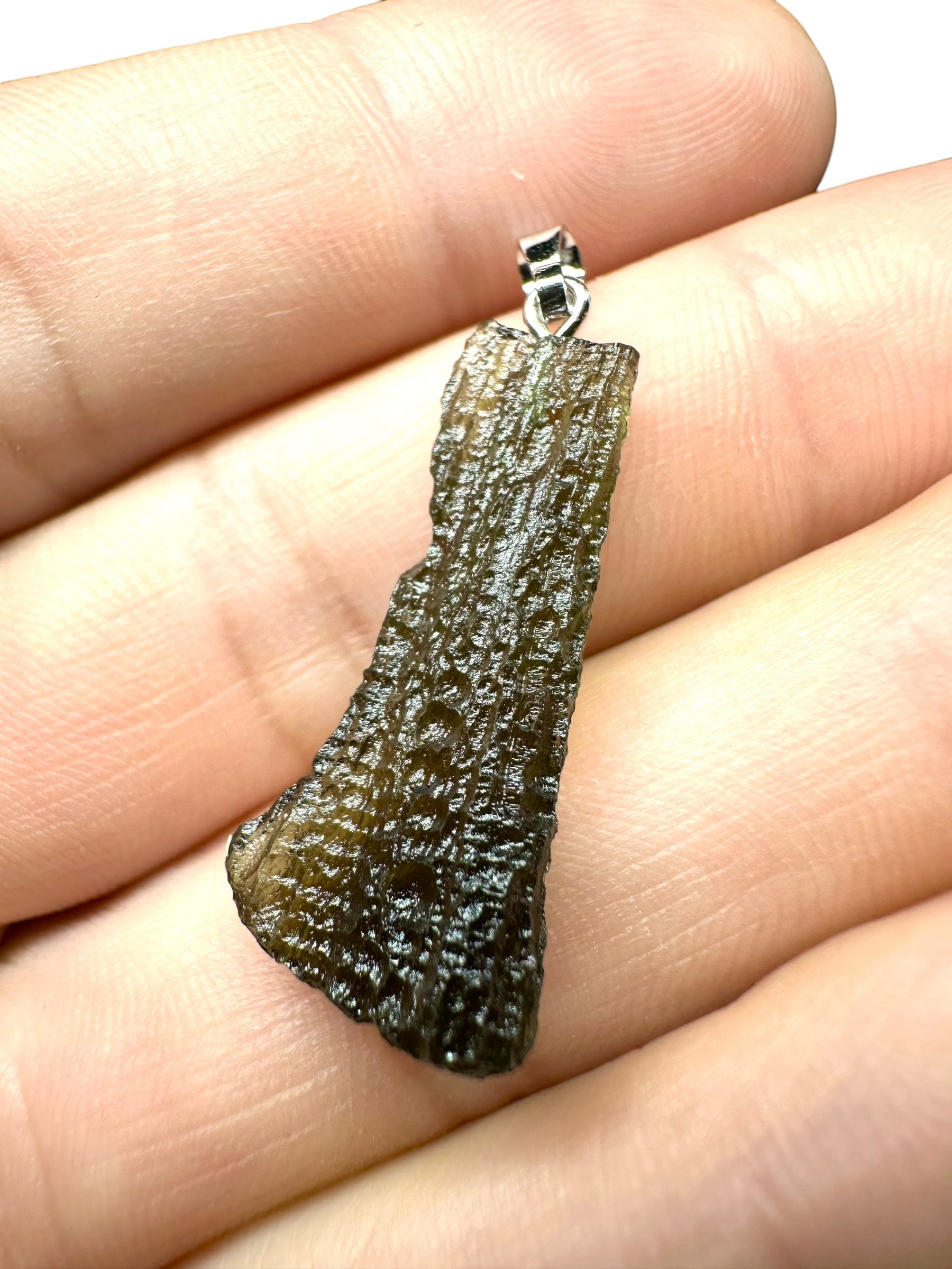 Moldavite pendant - P/V168
