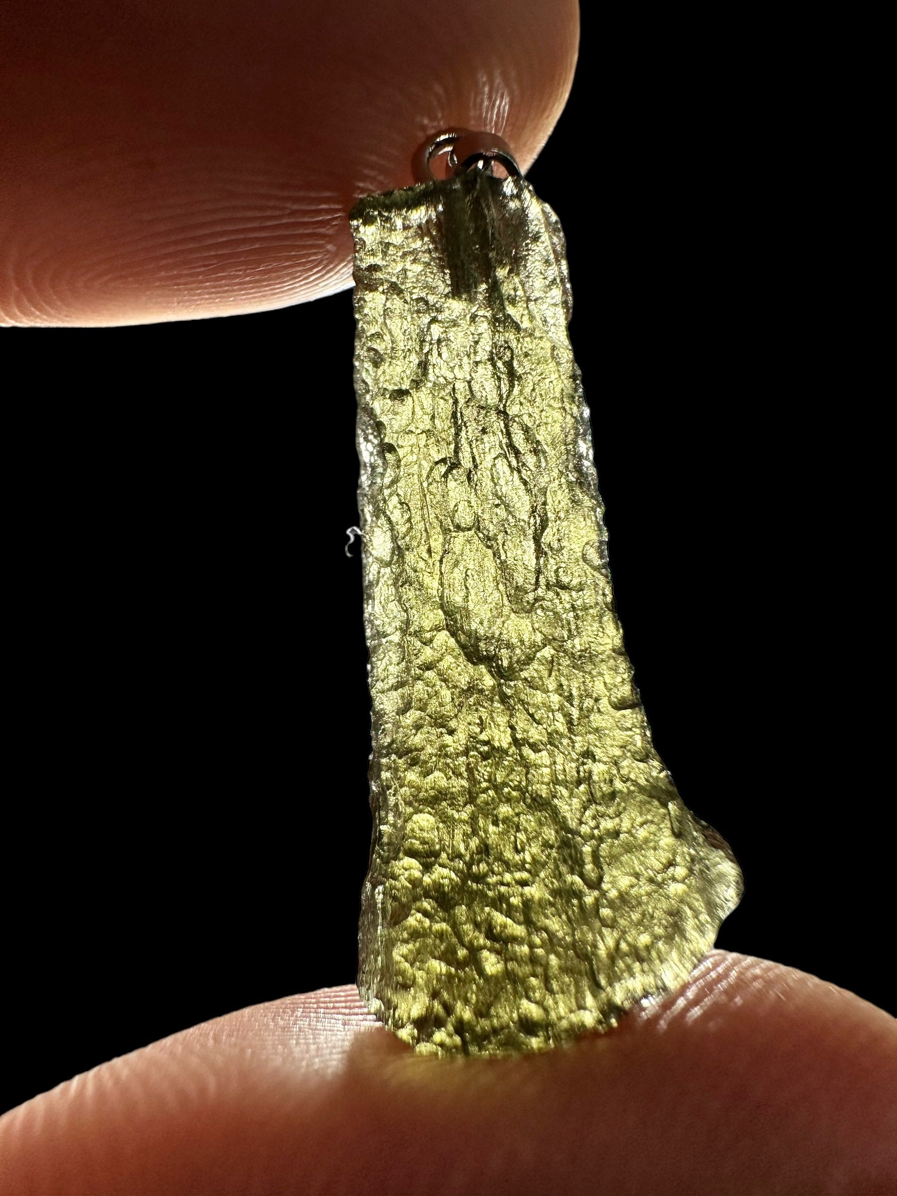 Moldavite pendant - P/V168