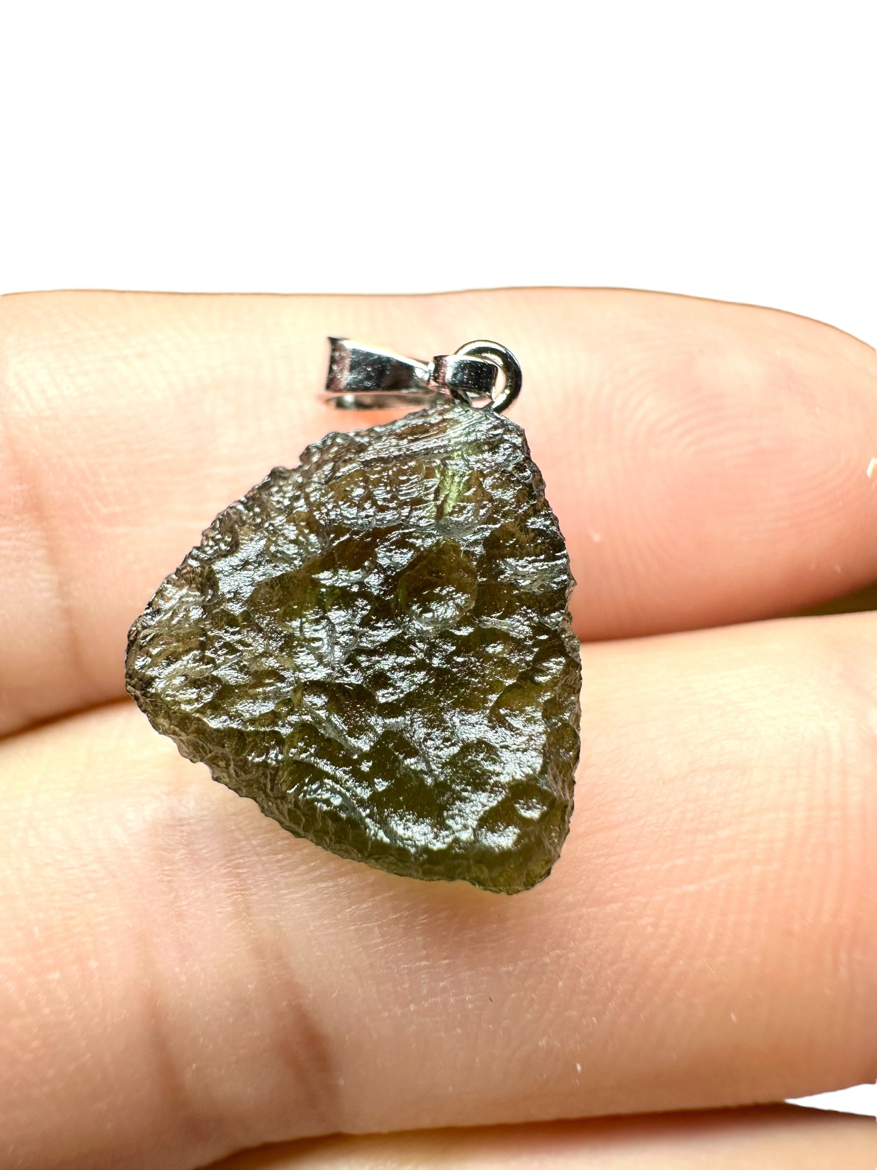 Moldavite pendant - P/V174