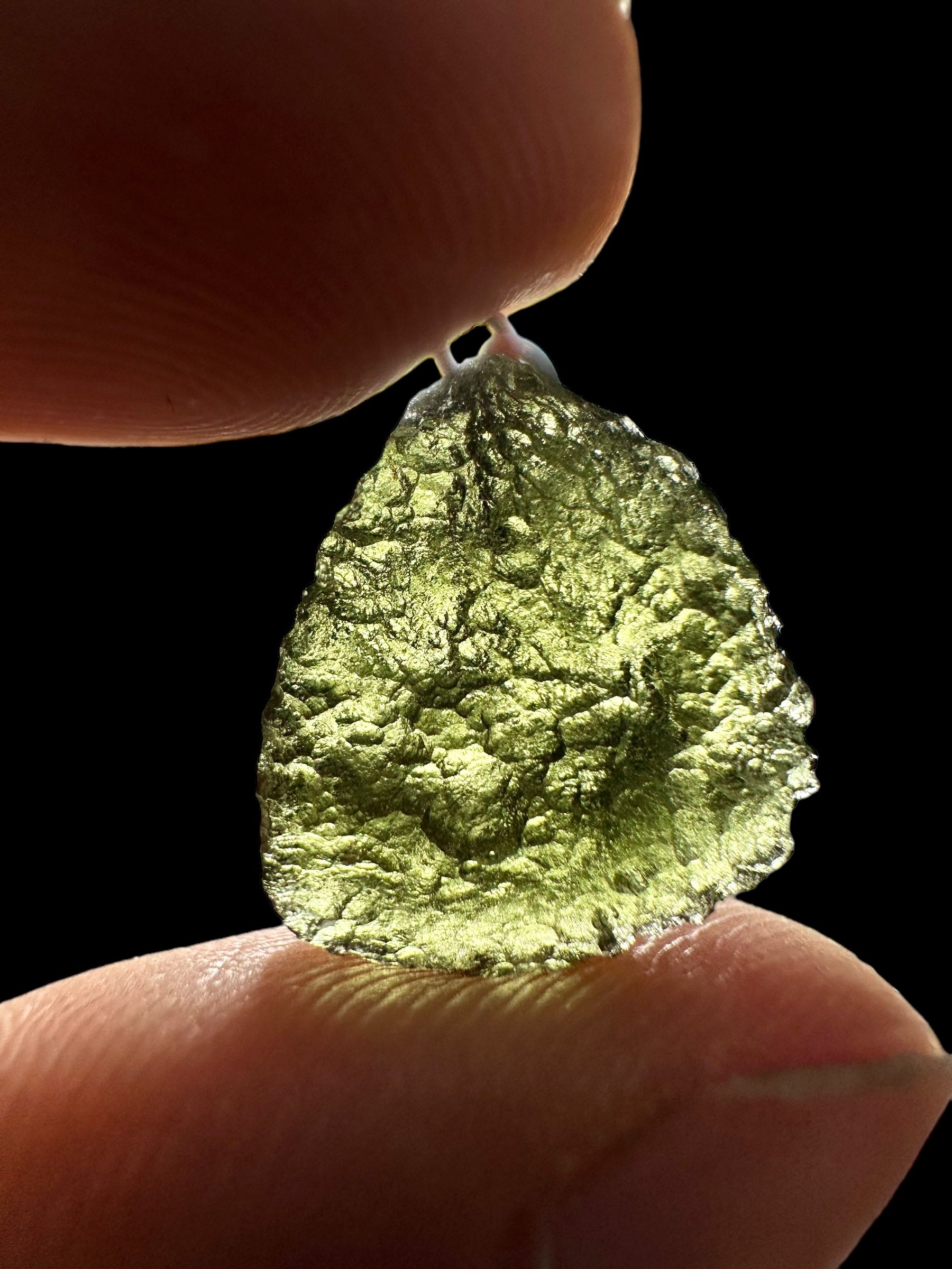 Moldavite pendant - P/V174