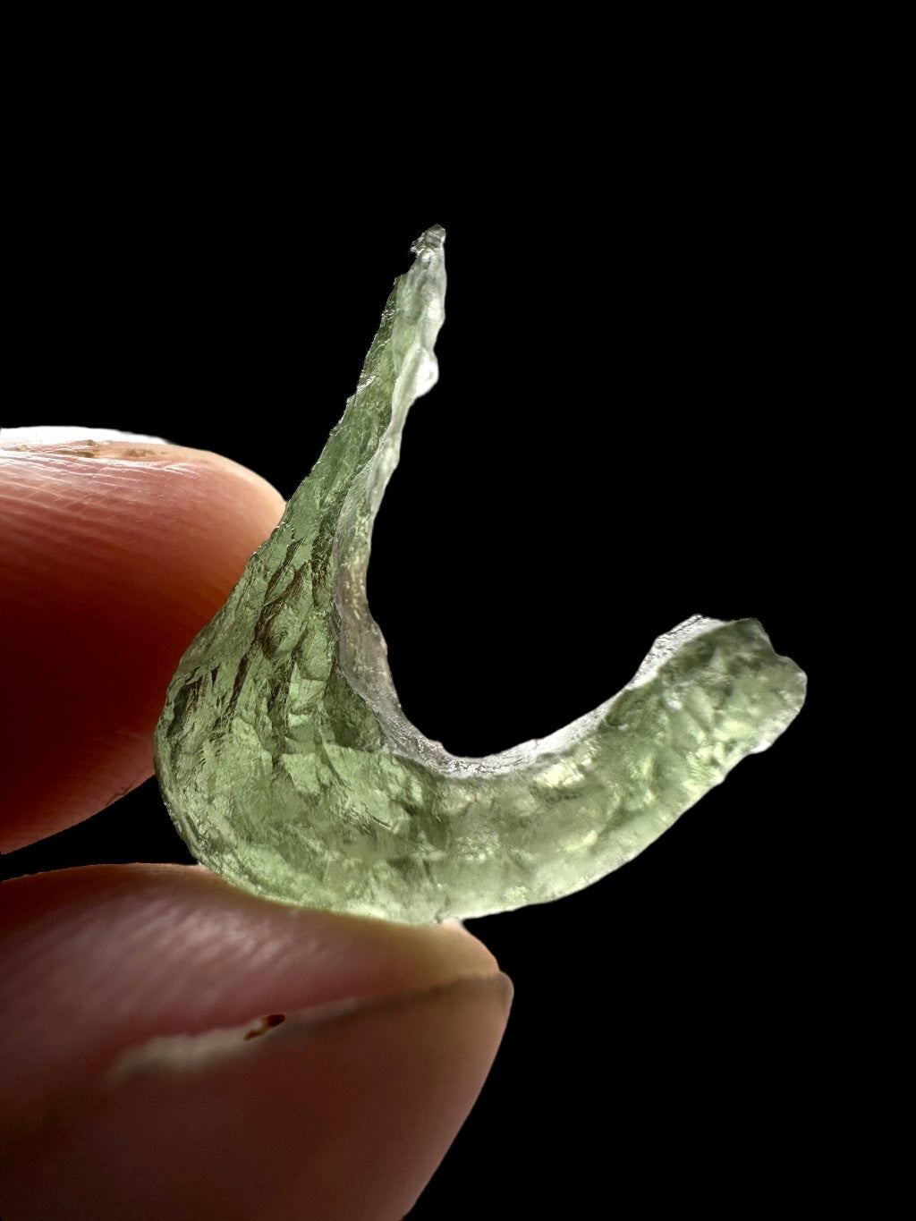 Moldavite – Vrabce – 1,1g - V2234