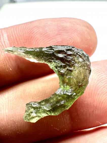 Moldavite Grezza – Vrabce – 1,1g - V219