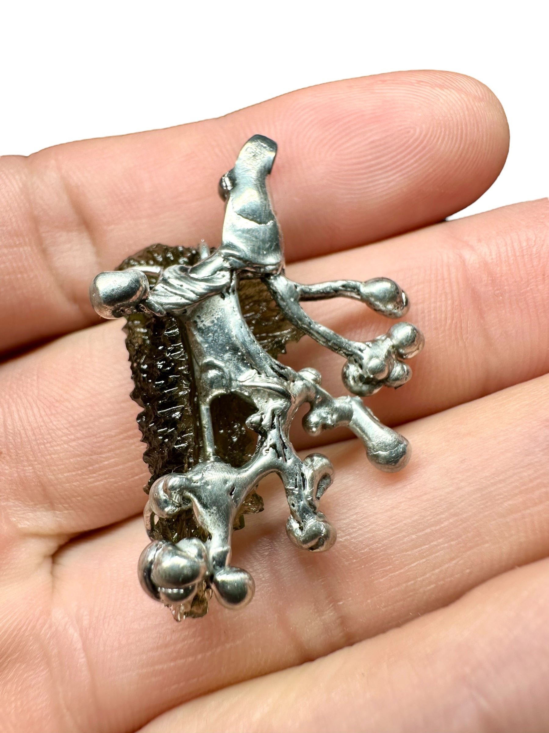 Moldavite pendant - P/V191