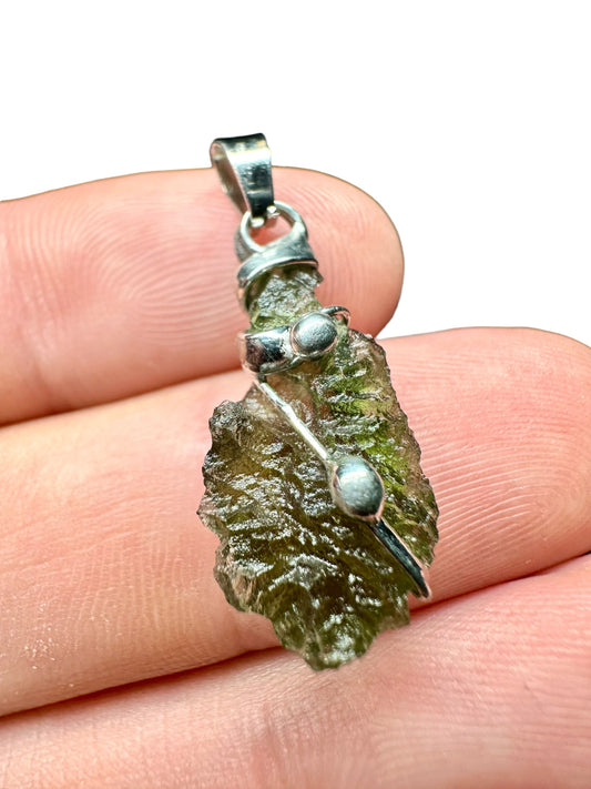 Pendente in Moldavite – P/V195