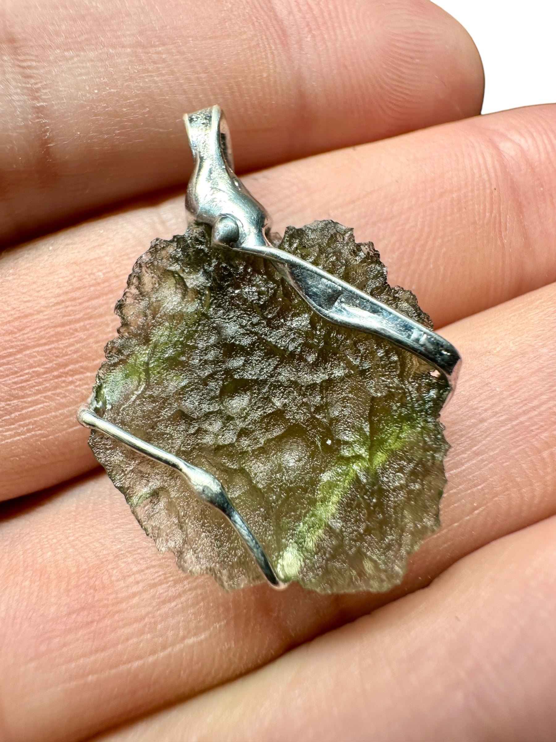 Moldavite pendant - P/V197