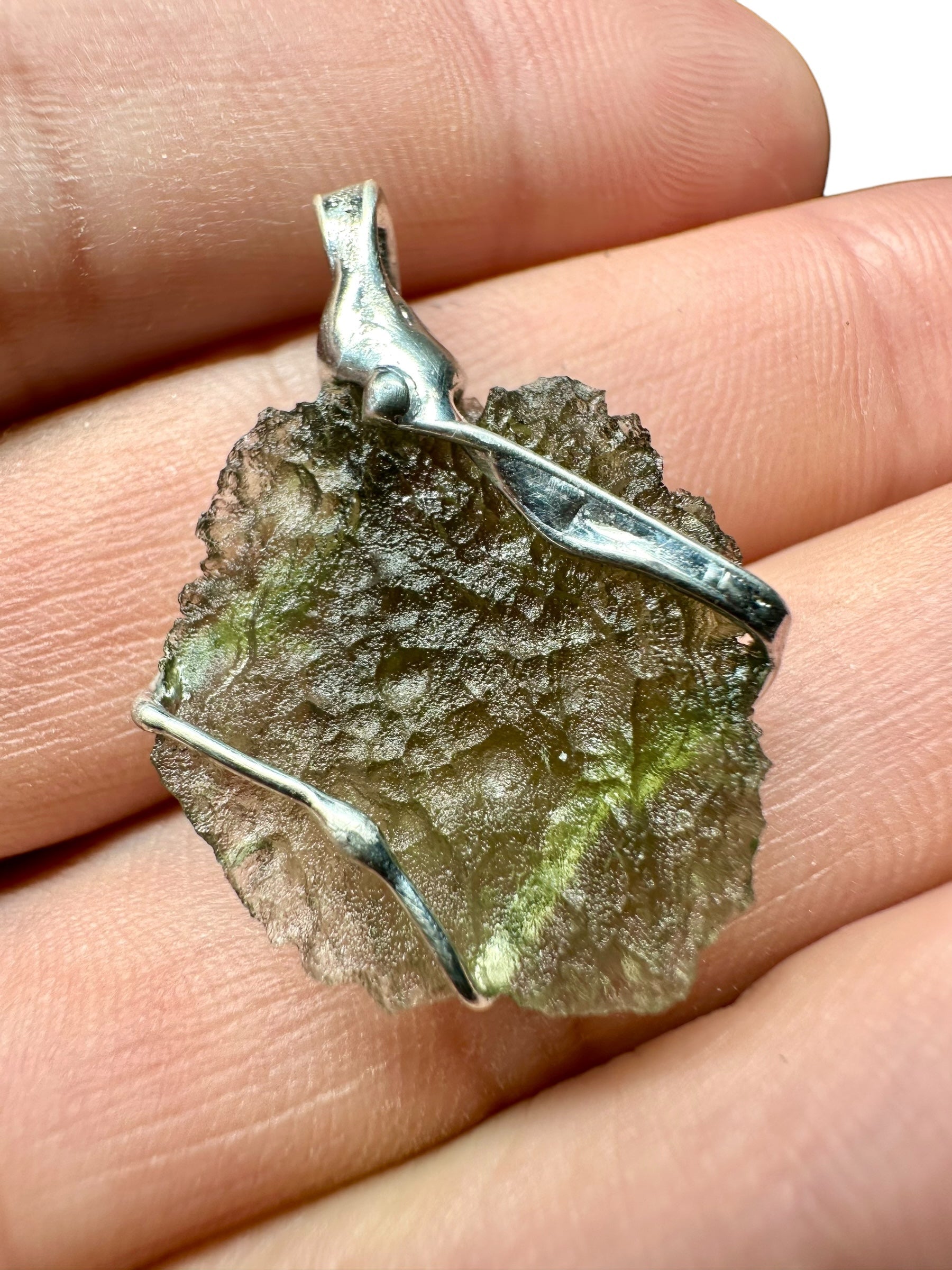 Moldavite pendant - P/V197