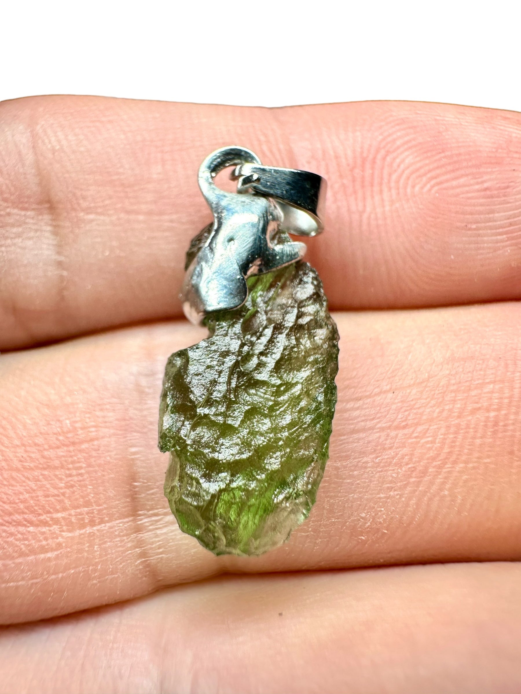 Moldavite pendant - P/V202
