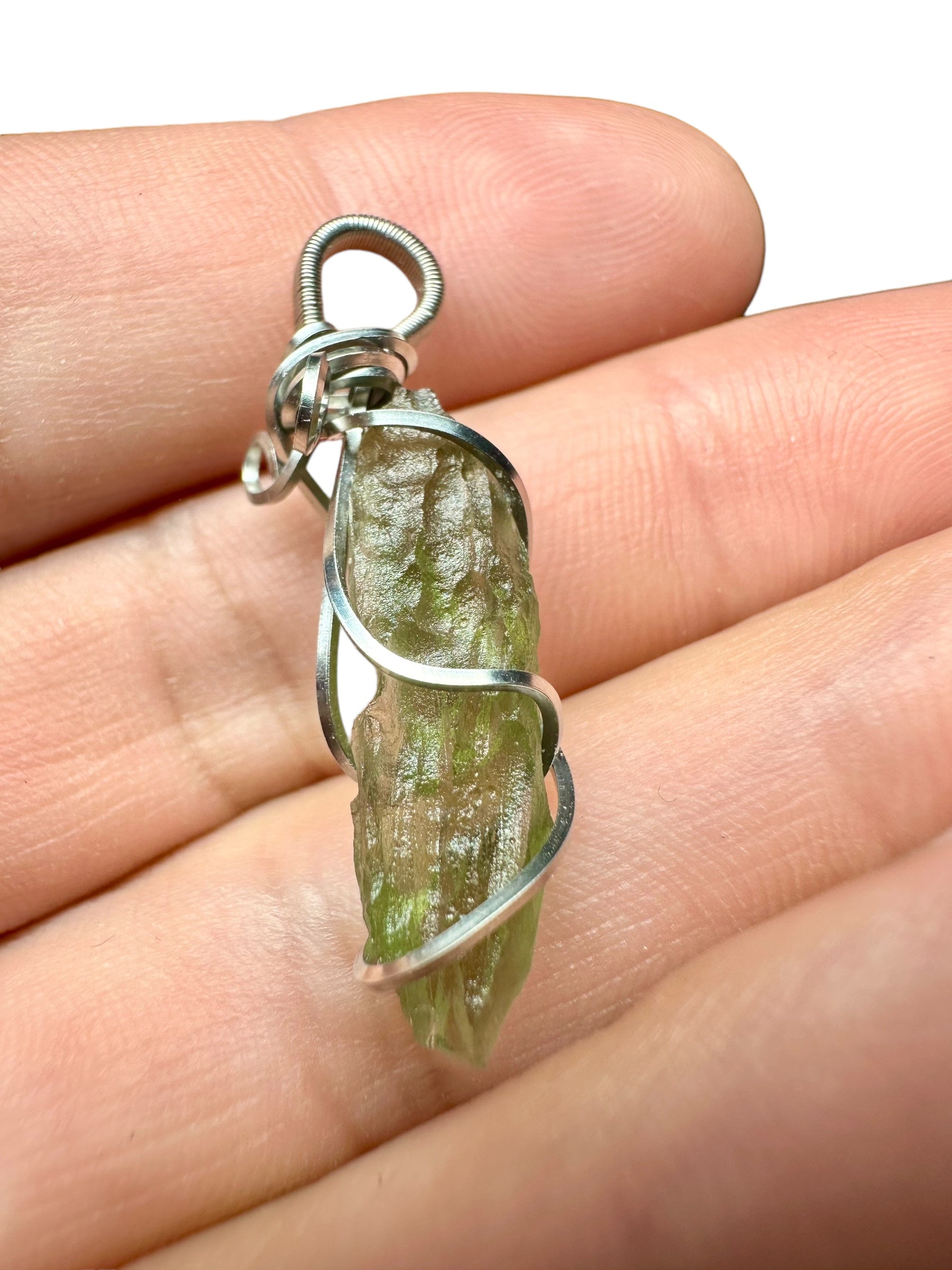 Moldavite pendant - P/V203