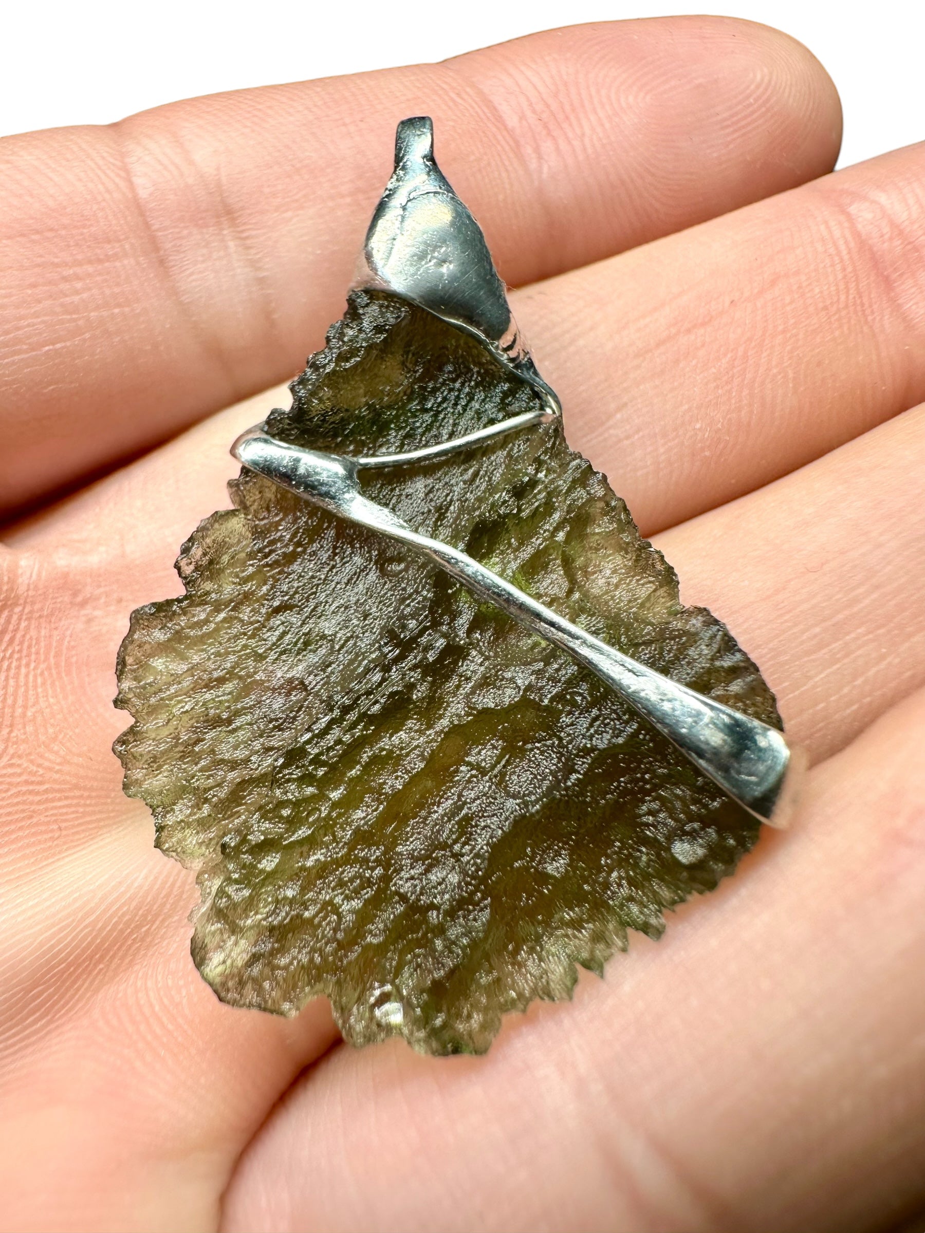 Moldavite pendant - P/V205