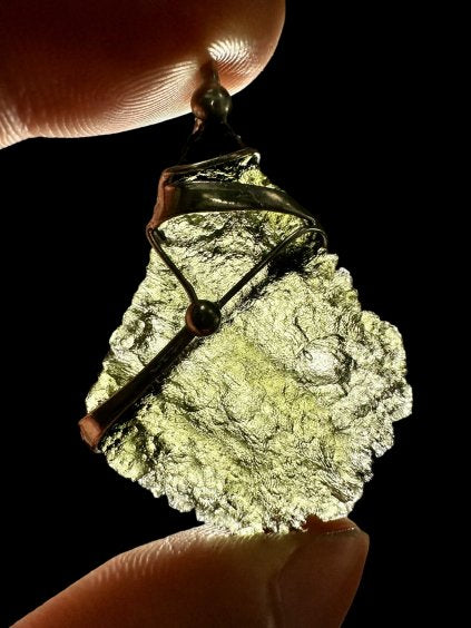 Pendente in Moldavite - P/V205