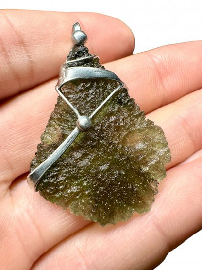 Pendente in Moldavite - P/V205