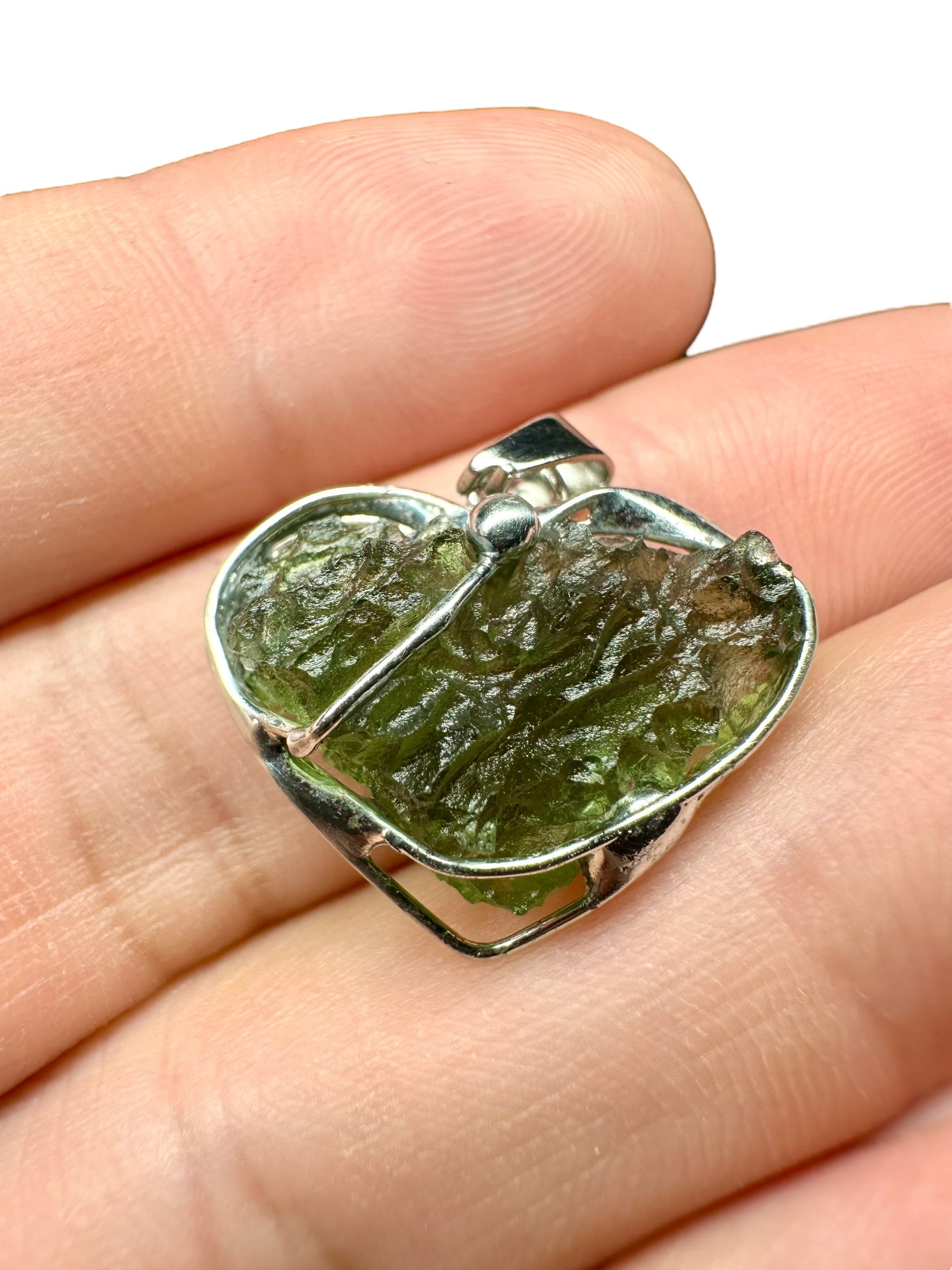 Moldavite pendant - P/V207