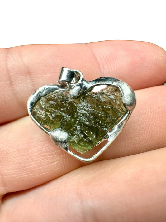 Pendente in Moldavite – P/V207