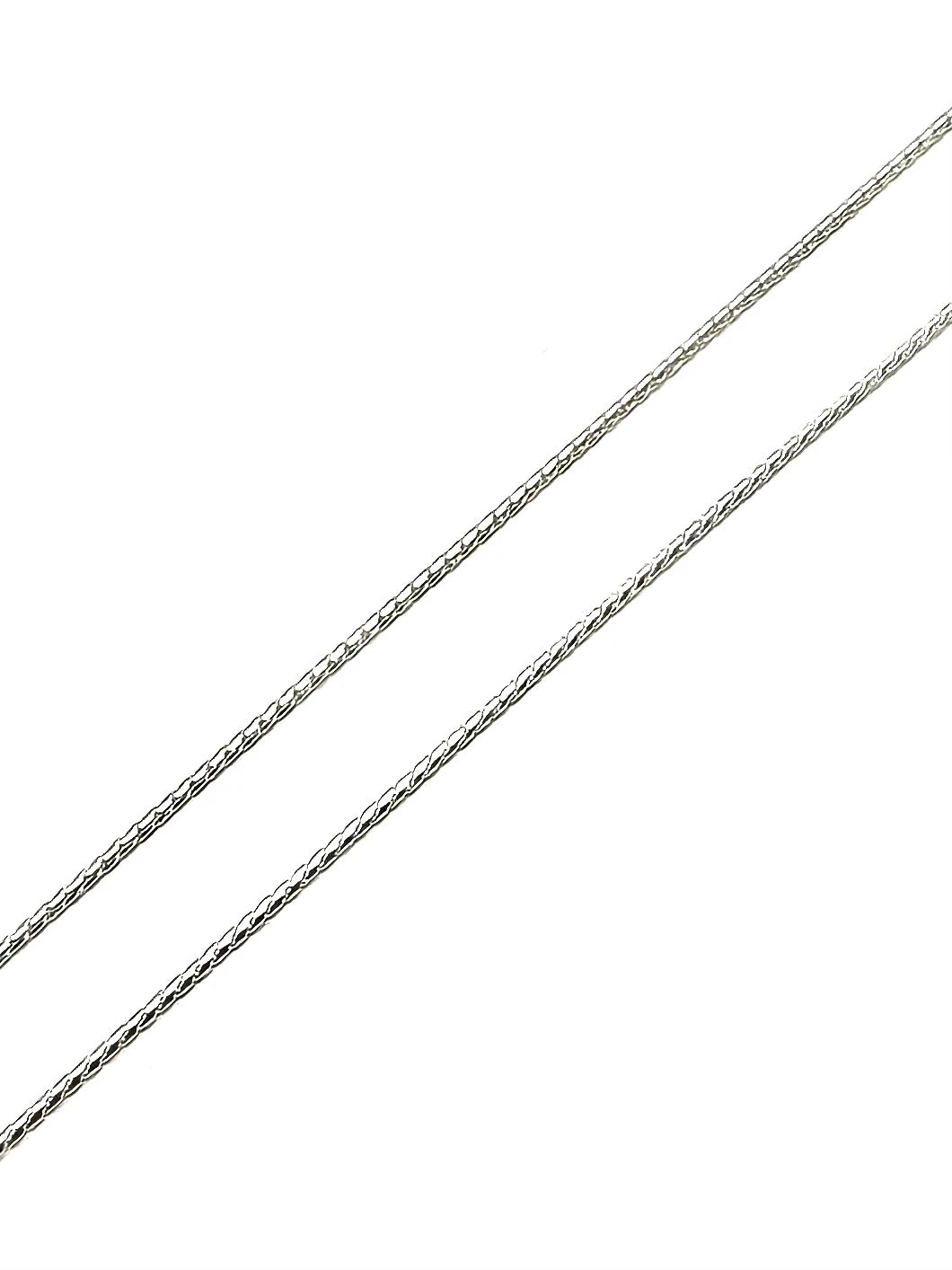 Silver chain 45 cm, width 0,6 mm, Ag 925/1000