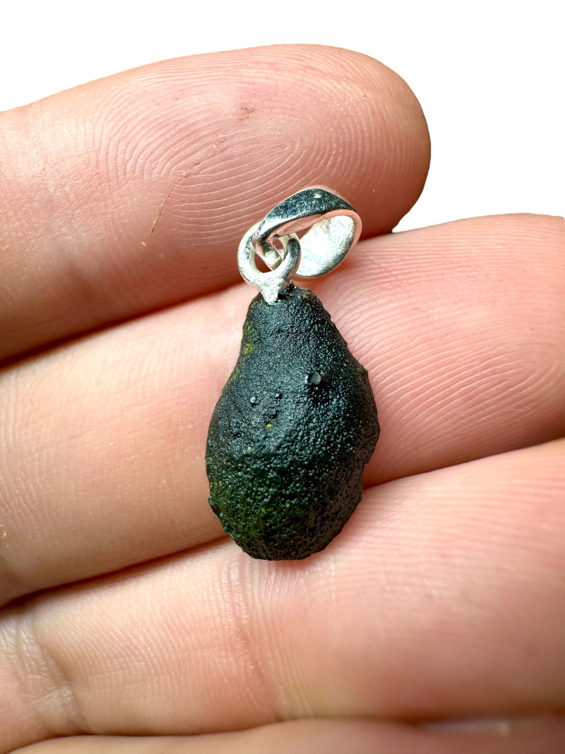 Silver pendant from Tabasco Agate Geode - SP/A001