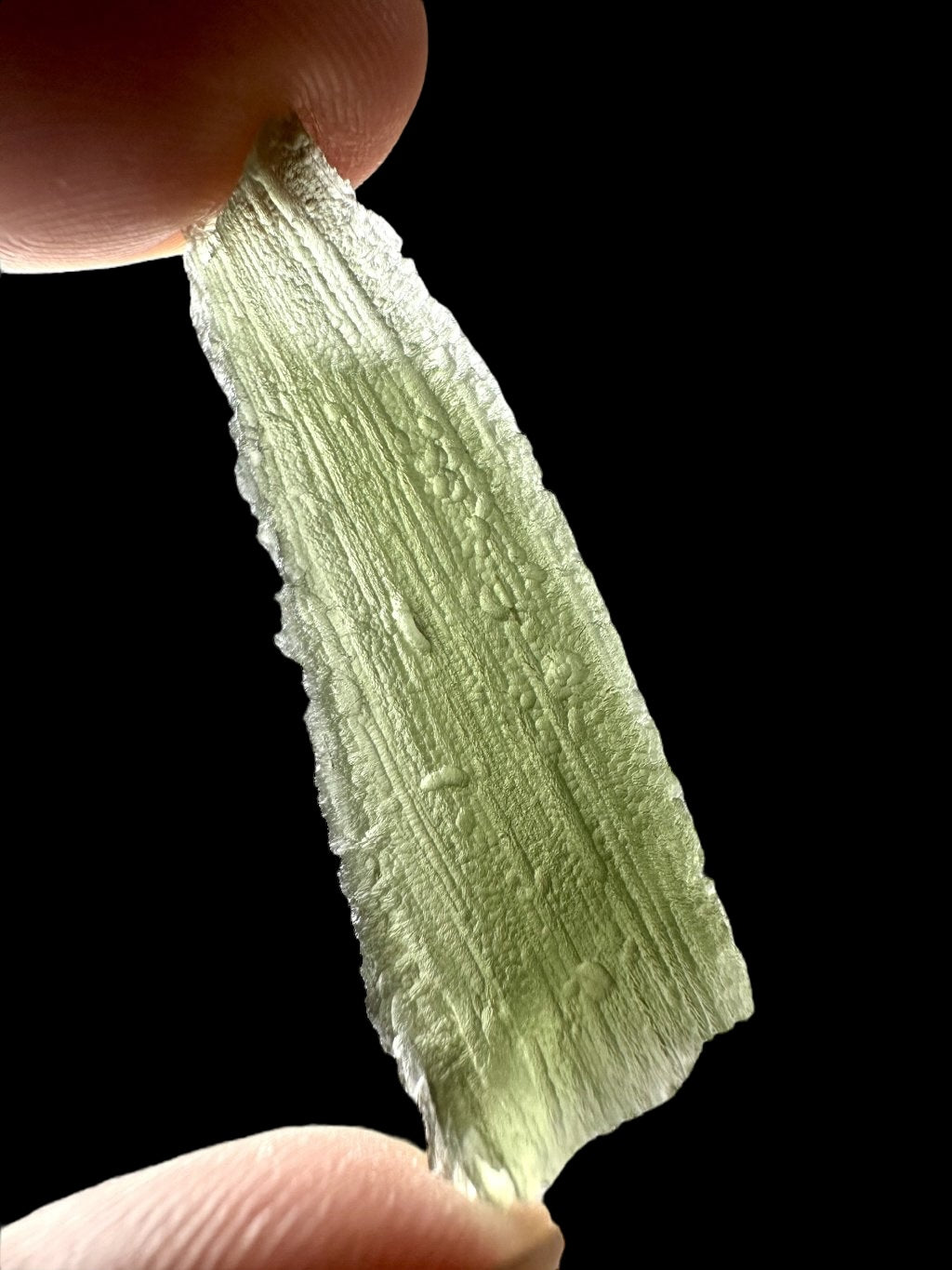 Moldavite – Kvitkovice – 3,8g - OVL019