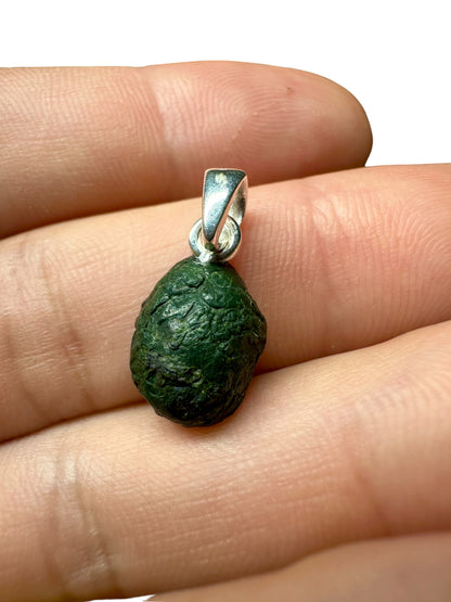 Pendente in argento con mini-geode d'agata – SP/A005