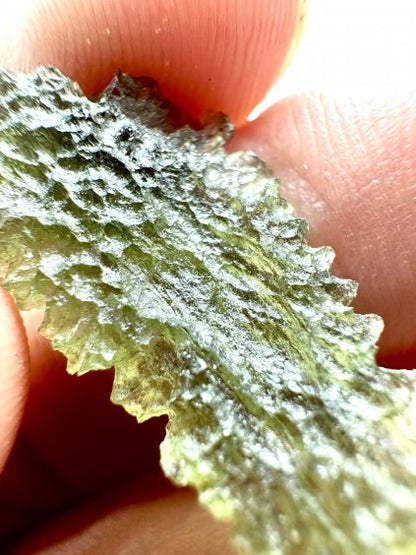 Moldavite Grezza – Olesnice – 1,3g - V229