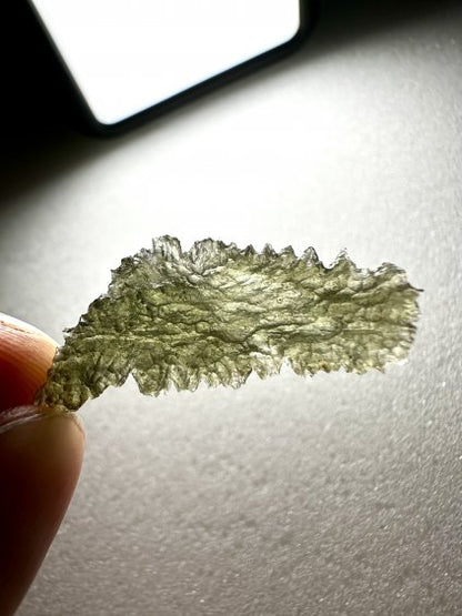 Moldavite Grezza – Olesnice – 1,3g - V229