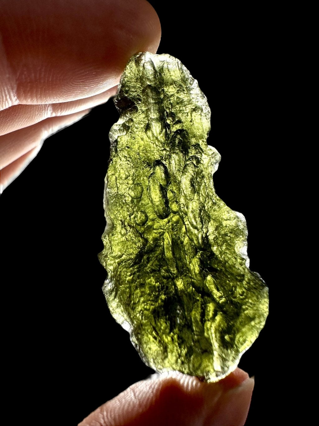 Moldavite – Vrabce – Kroclov – 14,9g - V2322