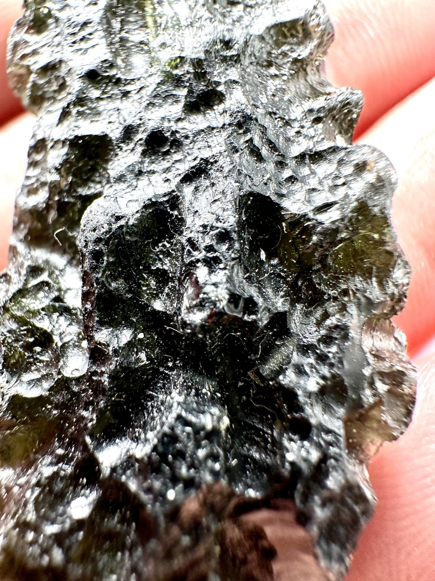 Moldavite – Vrabce – Kroclov – 14,9g