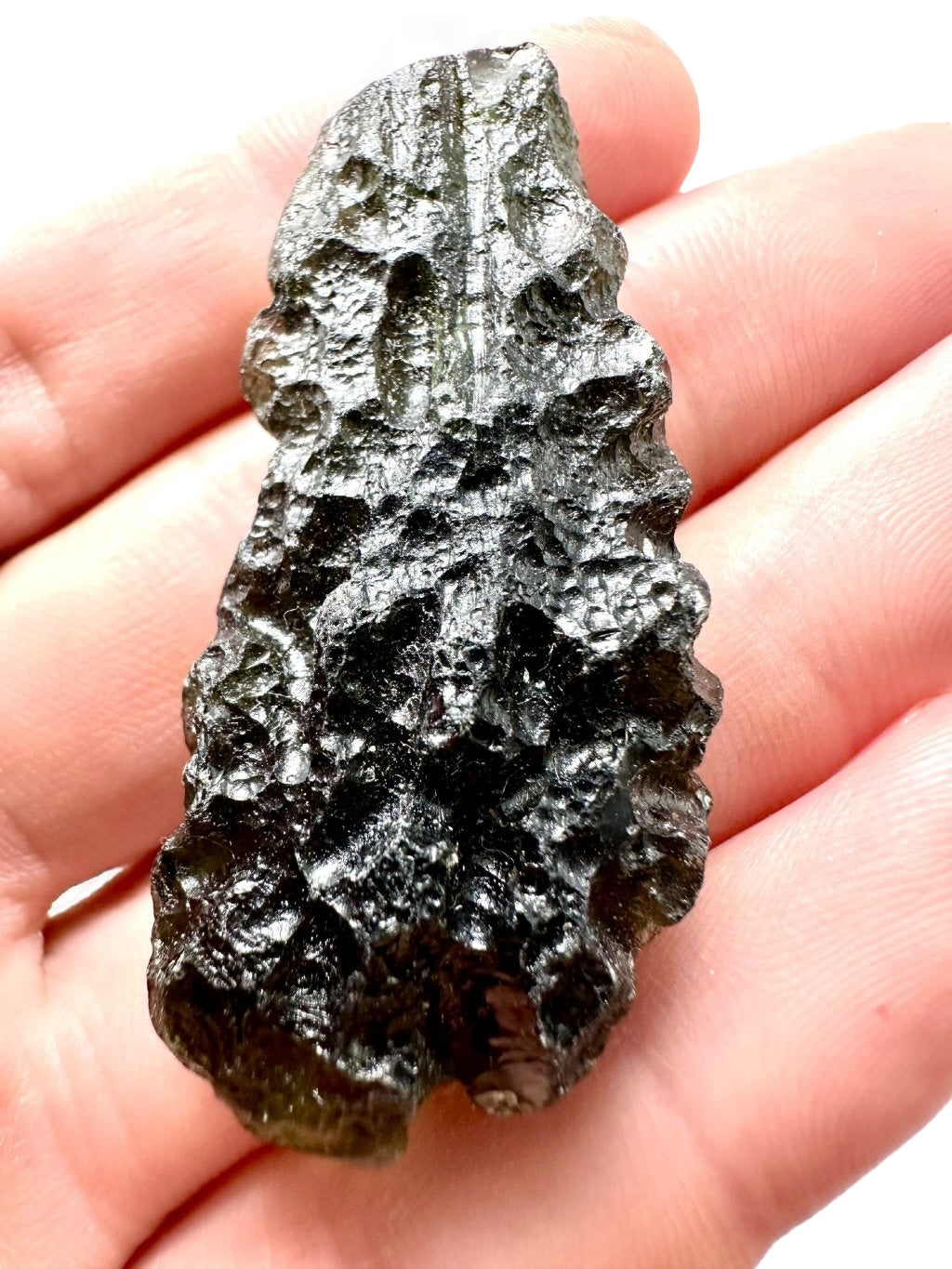 Moldavite – Vrabce – Kroclov – 14,9g - V2322