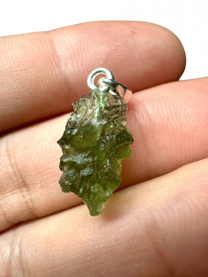 Pendente in Argento con Moldavite - SP/V012