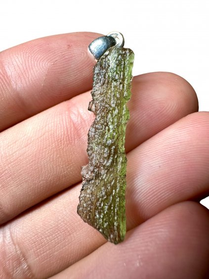 Pendente in Argento con Moldavite - SP/V014