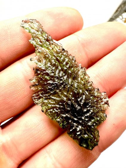 Moldavite Grezza – Maly Chlum – 4g - V099